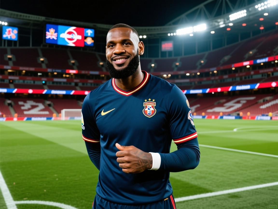 詹姆斯的影响力！足球明星安东尼选非足球运动员，只知道詹姆斯！